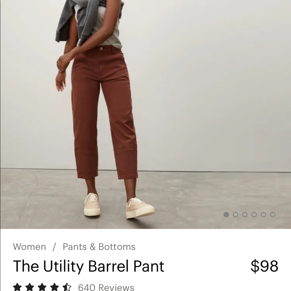 Everlane Barrel Pants